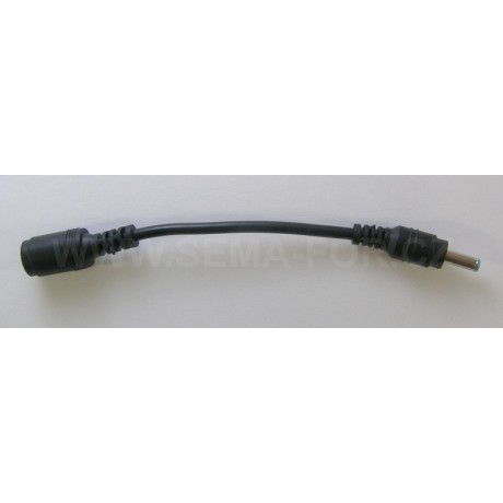 adapter F 7,4/5,0 na M 4,5/3,0 kabelový 15cm