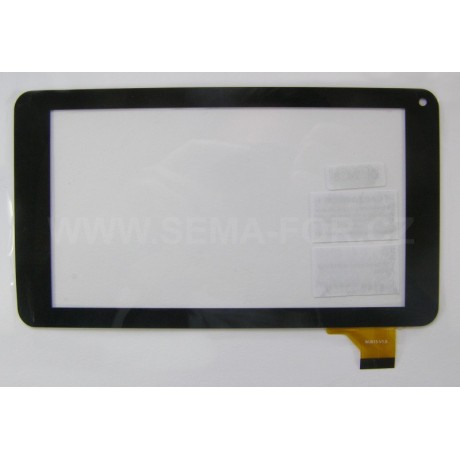 7" touch panel WJ615-V1.0 black