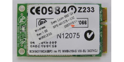 WiFi mini modul BCM94311MCA GBP3 