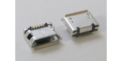 konektor micro USB B 5 pin female 16