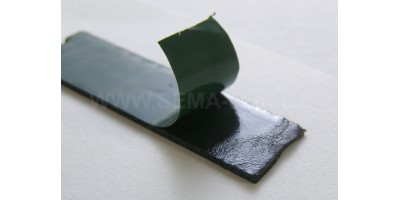 lepící páska oboustranná černá 10mm 5m 1mm