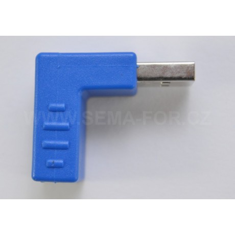 adapter USB 3.0 AM to AF 90° 