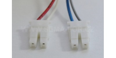 2xCCFL konektor + kabely 190+650mm