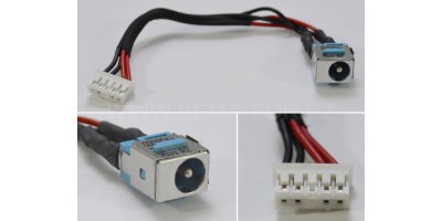 Napájecí konektor s kabelem Acer 5230 1.65mm /10cm 5pin
