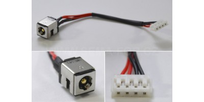 Napájecí konektor s kabelem Asus, CON098 - 2,50mm - 65mm