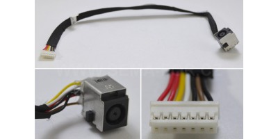 Napájecí konektor s kabelem HP Probook 4520s 4525s 50.4GK08.032