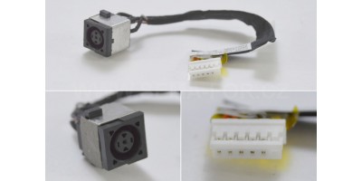 Napájecí konektor s kabelem HP ProBook 6550b EliteBook 8560p