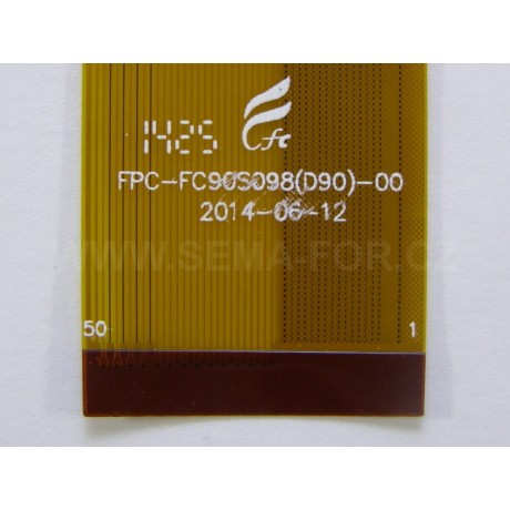 9" dotykové sklo FPC-FC90S098(D90)-00 černé