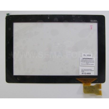 10,1" dotykové sklo Asus MeMo Pad Smart 10 ME301T 5280N černé