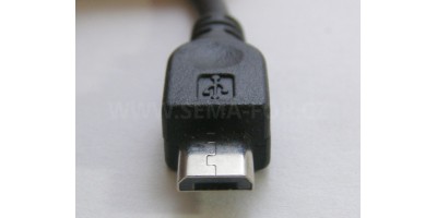 redukce USB F - micro USB M - OTG kabel