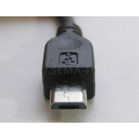 redukce USB F - micro USB M - OTG kabel