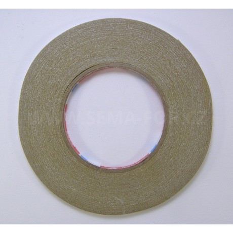 lepící páska oboustranná průhledná 5mm 50m 0,15mm