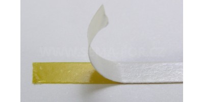 lepící páska oboustranná průhledná 5mm 50m 0,15mm