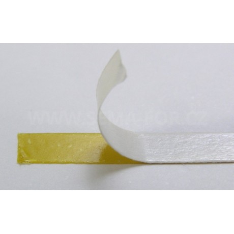 lepící páska oboustranná průhledná 5mm 50m 0,15mm