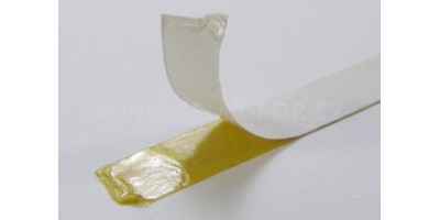 lepící páska oboustranná průhledná 8mm 50m 0,15mm