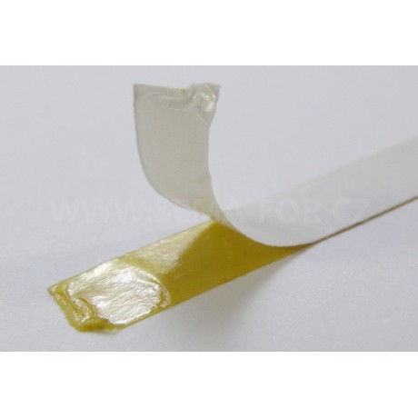 lepící páska oboustranná průhledná 8mm 50m 0,15mm