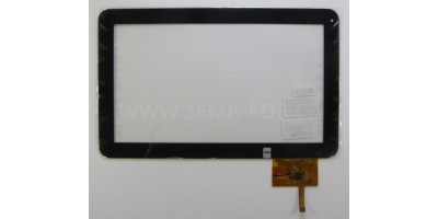 10,1" dotykové sklo DTP 300-N3765A-C00 /D00 černé