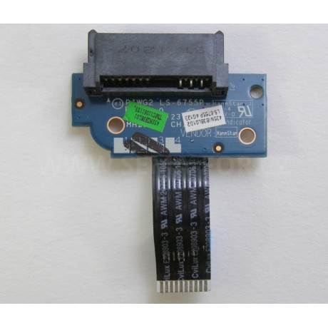 SATA board PIWG2 LS-6755P s kabelem použitá