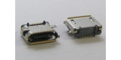 konektor micro USB B 5 pin female 6B