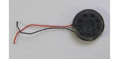 Repro mini 20x4mm  kulatý s dráty 