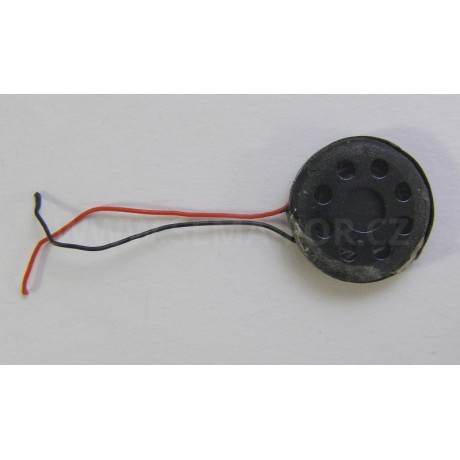 Repro mini 20x4mm  kulatý s dráty 