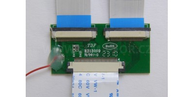 redukce 2x30p INNOLUX na 40p monitor E313009 vč kabelů