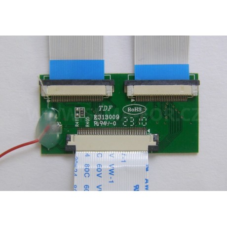 redukce 2x30p INNOLUX na 40p monitor E313009 vč kabelů