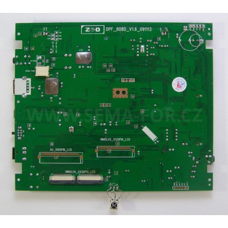 LCD 8" VGA board FDP_808D_V1.6 - použitá