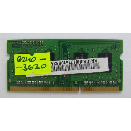 RAM 1GB DDR3 1333 sodimm použitá