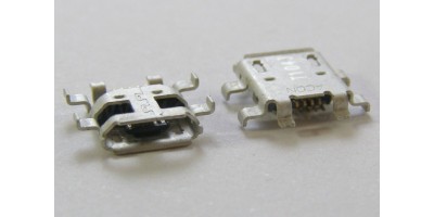 konektor micro USB B 5 pin female 20 - verze 1