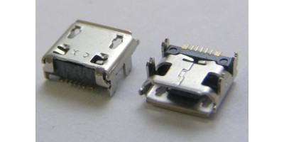konektor micro USB B 5 pin female 21