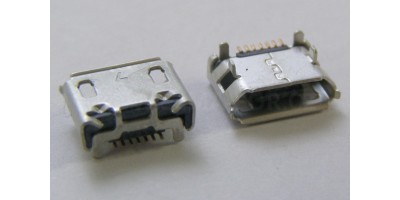 konektor micro USB B 5 pin female 22