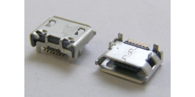 konektor micro USB B 5 pin female 22