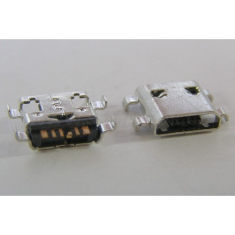 konektor micro USB B 6 pin female 25