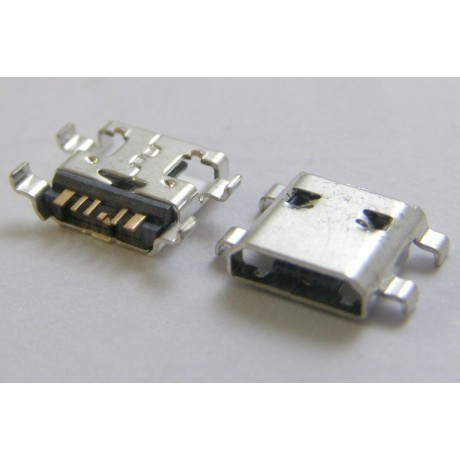 konektor micro USB B 6 pin female 25