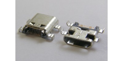 konektor micro USB B 5 pin female 27