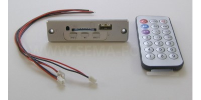 MP3 set 01 silver s ovládáním