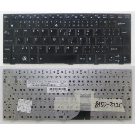 Tlačítko klávesnice ASUS EPC 1005 1101 US BLACK