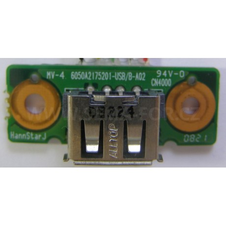 TOSHIBA Satellite L300  L350 V000130880 6050A21752 USB board s kabelem