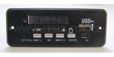 MP3+FM set 02 black display