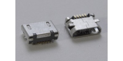 konektor micro USB B 5 pin female 6D