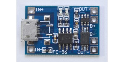 zdroj 5V/1A micro USB dobíjecí modul