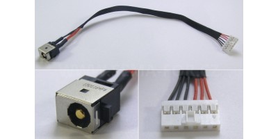 Napájecí konektor s kabelem Asus F751 K56C K550C R510C S550C S56C X450CA X550 X751 