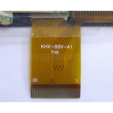 7" dotykové sklo KHX-86V-A1 černé