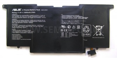 battery Asus C22-UX31  7.4V 6840mAh