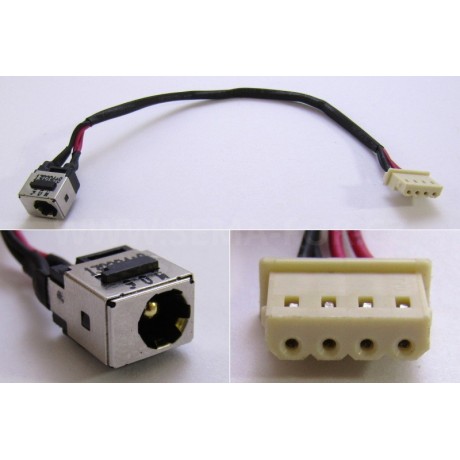 napájecí konektor Fujitsu Siemens AH530 AH531 LH530 LH531 s kabelem