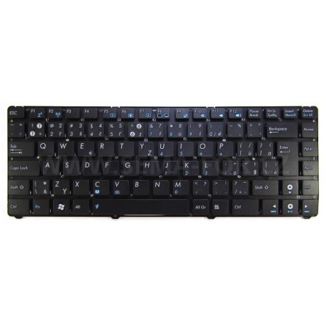 klávesnice Asus U20 UL20 Eee 1201 1215 black SK - no frame