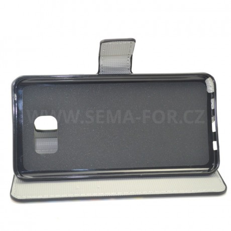 LG G3 (D690) - 5,5" flipové pouzdro - vzor stars