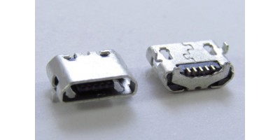 konektor micro USB B 5 pin female 34A