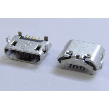 konektor micro USB B 5 pin female 34A